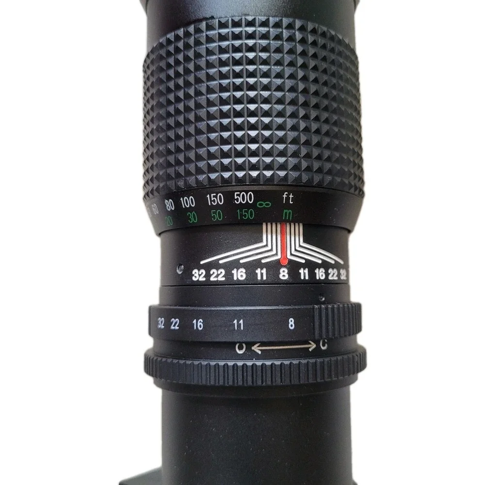 Opteka‎ 500mm f/8 HD Telephoto Lens for DSLR & Mirrorless Manual Focus Excellent